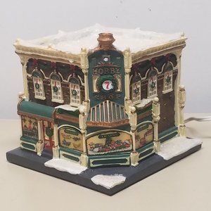 Hawthorn Village Thomas Kinkade Christmas Light Up Village Christmas Hobby Shop